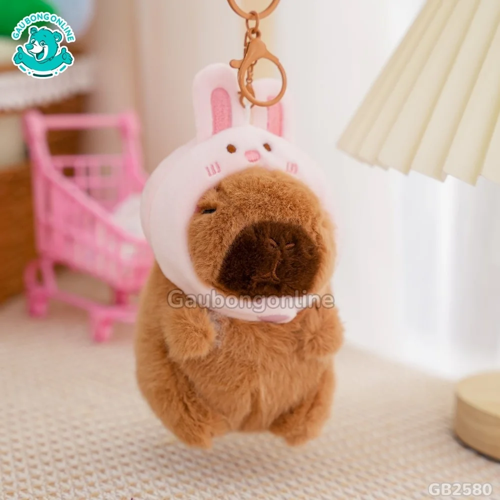 Móc Khóa Chuột Capybara Đa Dạng Kích Thước — Gấu Bông Online