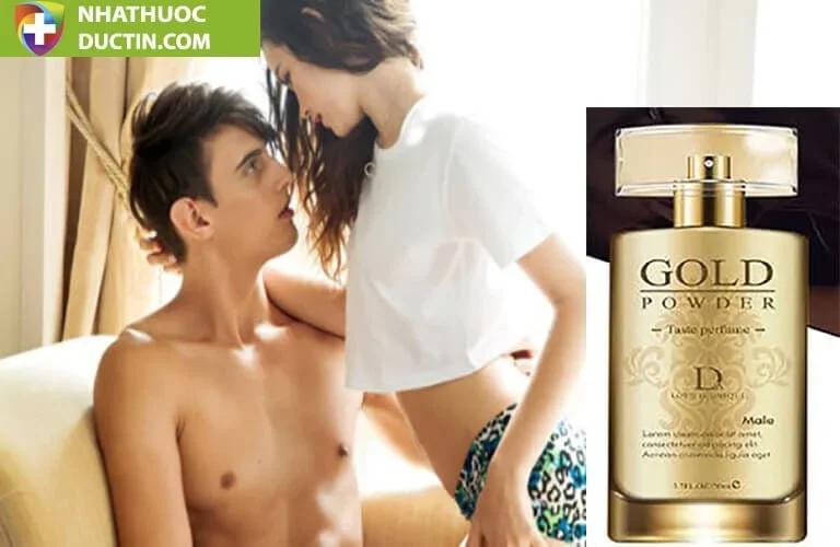 Nước hoa Gold Powder D kích dục nữ chai xịt tình yêu cao cấp chính hãng - Ảnh 3