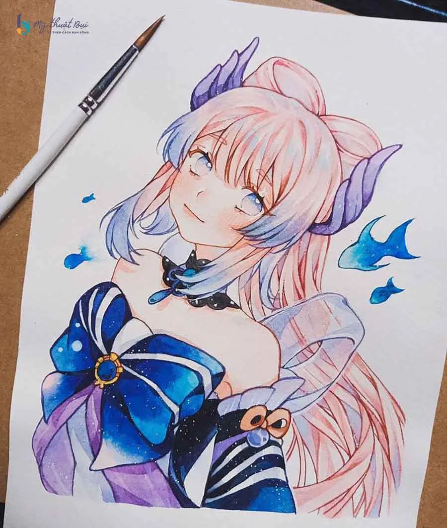 Tranh vẽ anime