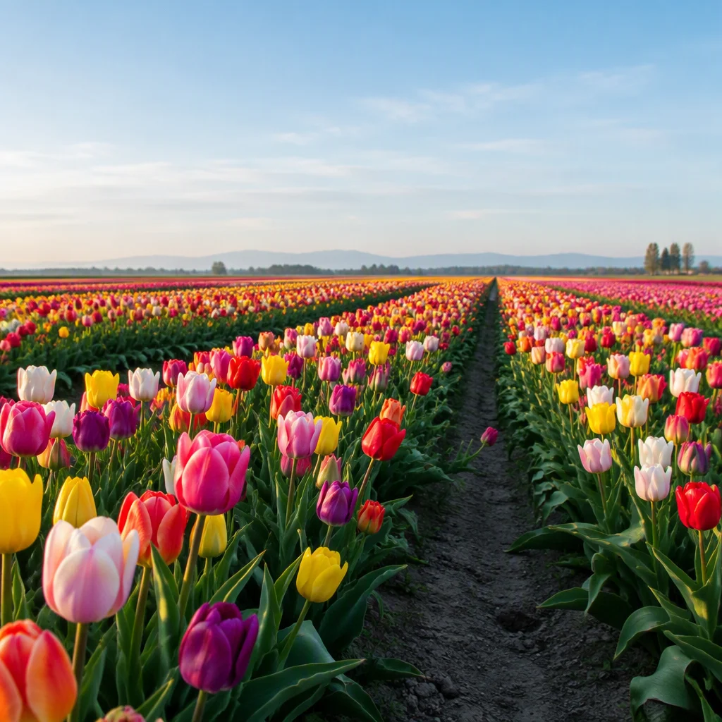 Ảnh 10 minh hoạ ảnh hoa tulip
