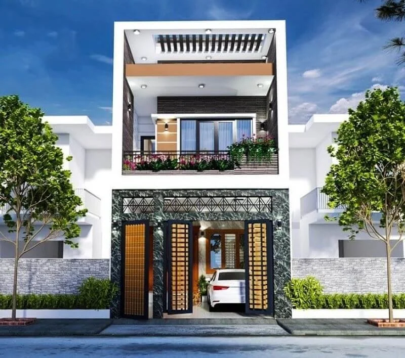 500+ Mẫu Nhà Ống 2 Tầng Đẹp Thiết Kế Hiện Đại, Ưa Chuộng