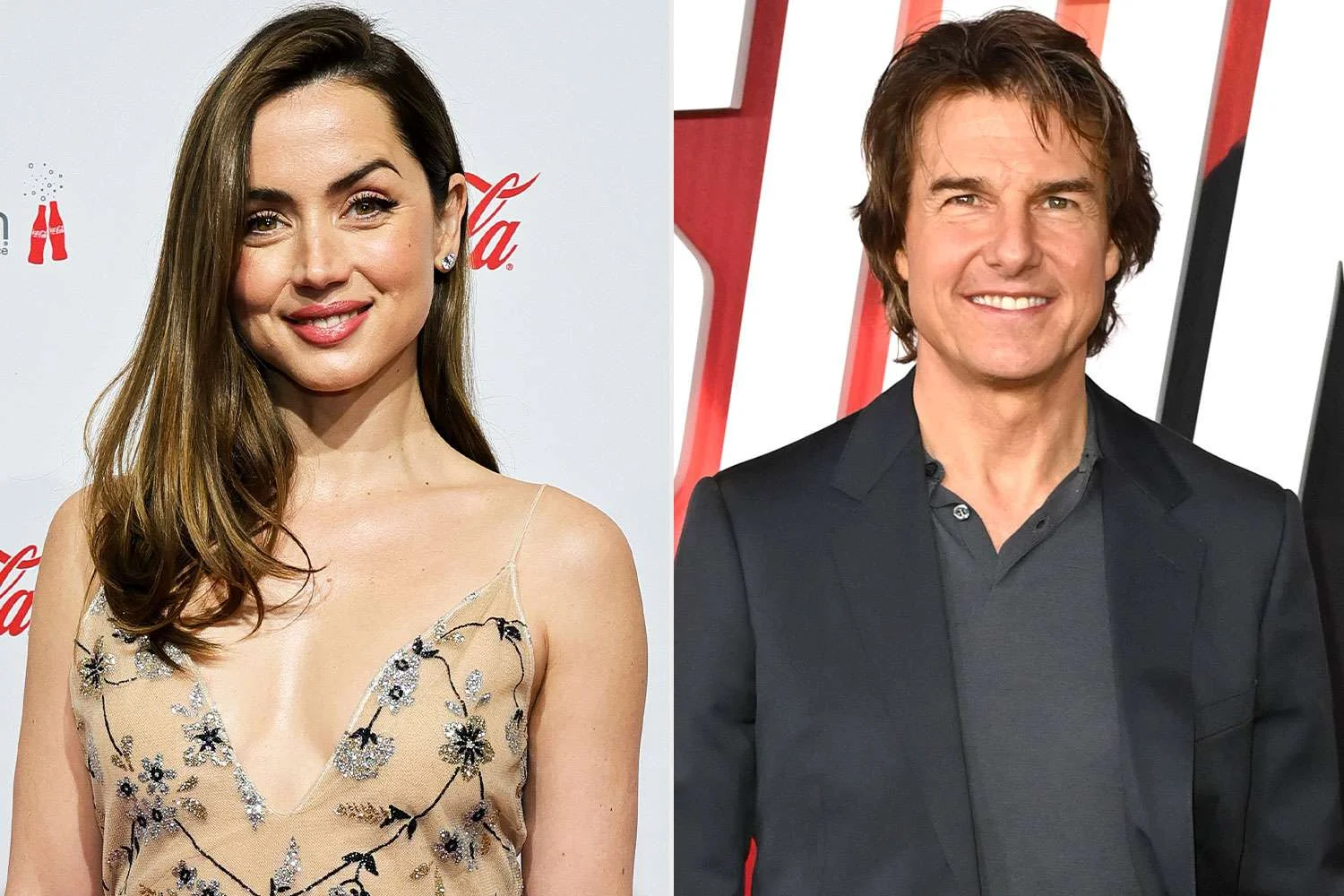 Ana de Armas Says 'Obviously' She's Just Working with Tom Cruise