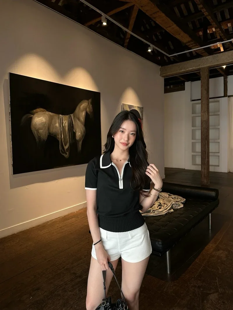 Ảnh Gái Xinh Douyin Outfit Trẻ Trung Và Năng Động