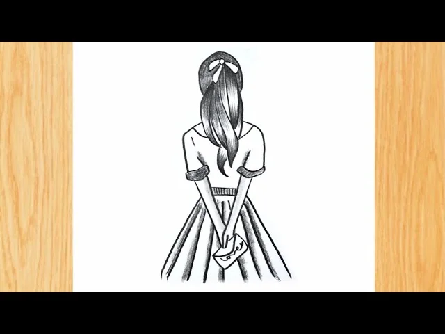 Cách vẽ cô gái | how to draw a girl