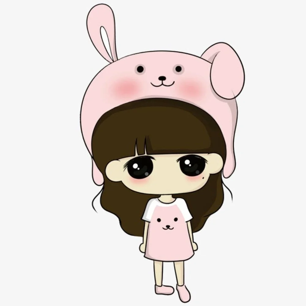 Tổng hợp ngộ nghĩnh hình chibi cute dễ vẽ nữ mới