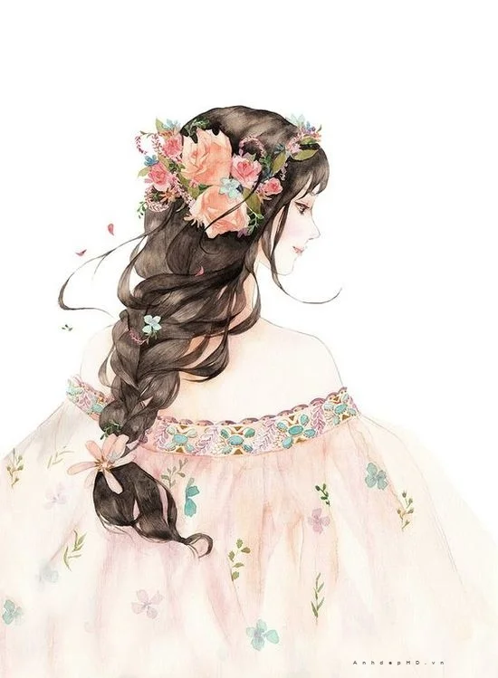 20+ Hình Vẽ Cô Gái- Cách Vẽ Cô Gái Đẹp, Cute, Cực Dễ