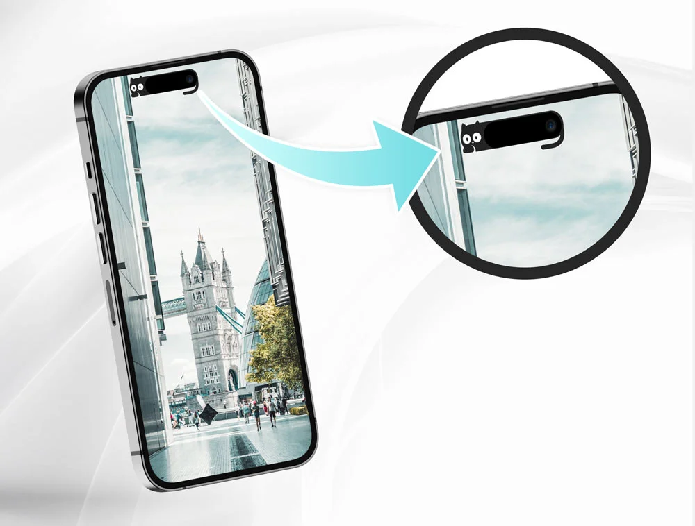 Tạo hình nền Dynamic Island cho iPhone 14 Pro