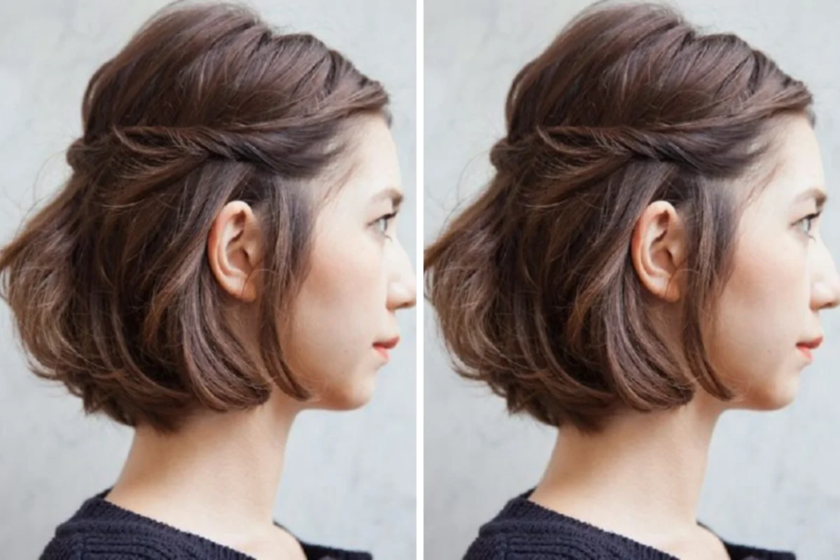 Bộ ảnh kiểu tóc dự tiệc trẻ trung đơn giản, tấm 32