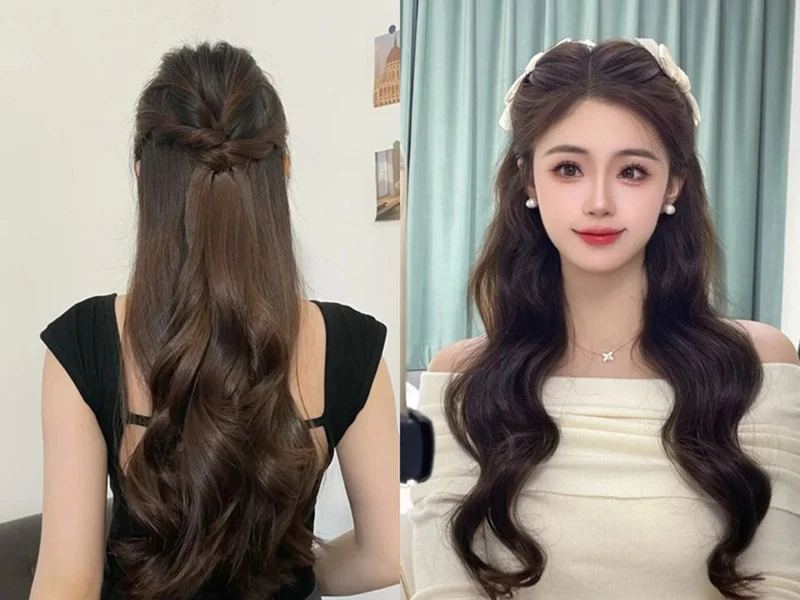 Những kiểu tóc búi dự tiệc trẻ trung, ghi điểm từ ánh nhìn đầu tiên