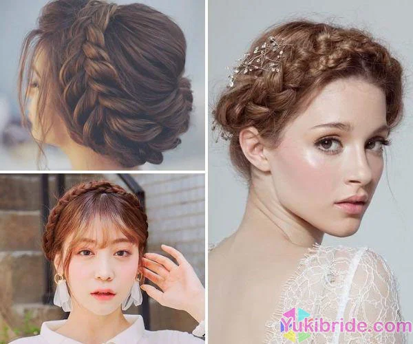 Bộ ảnh kiểu tóc dự tiệc trẻ trung đơn giản, tấm 32