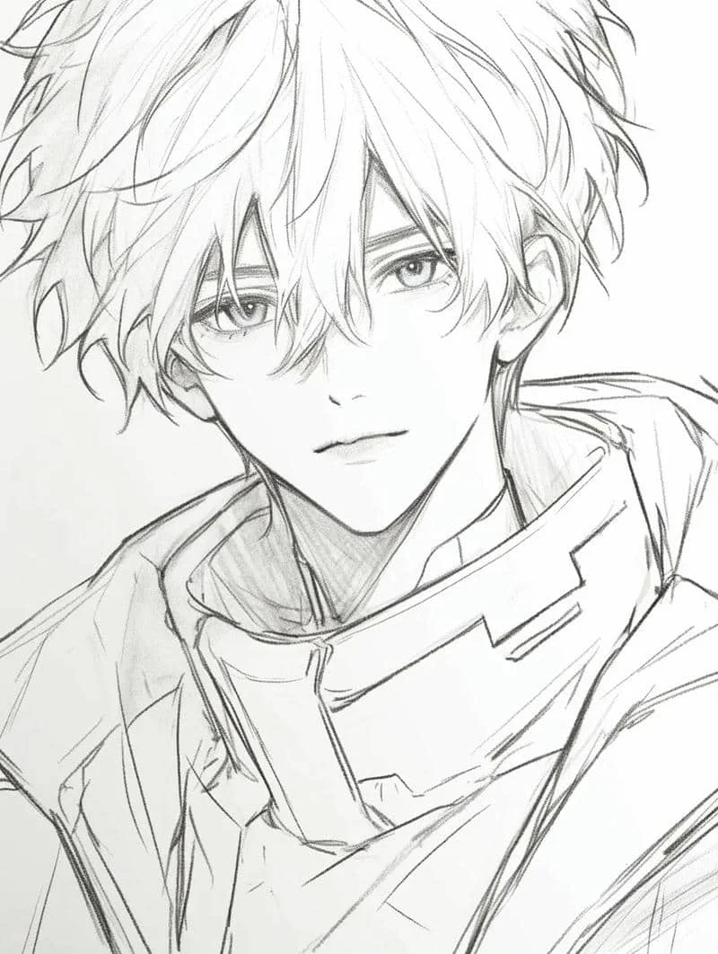 vẽ tranh người anime