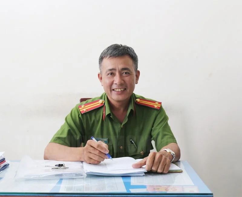 Người chiến sĩ công an hết mình vì cuộc sống bình yên của Nhân dân