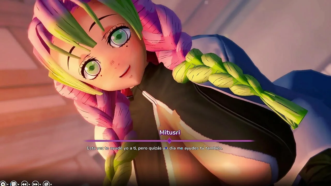 Ảo tưởng hentai của tôi - thức dậy bên cạnh bộ ngực khổng lồ của Mitsuri Kanroji từ Demon Slayer: Kimetsu no Yaiba
