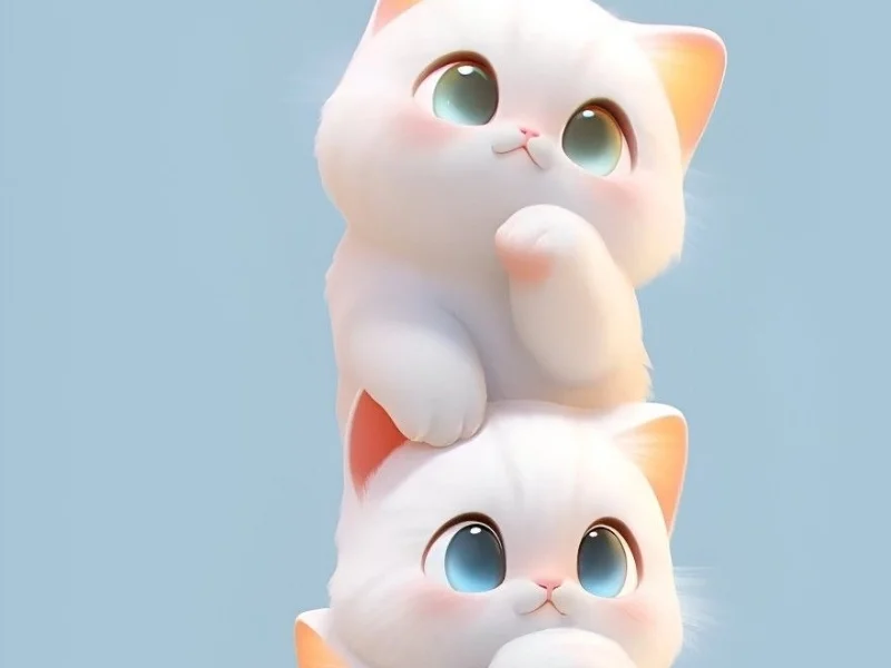 Avatar con mèo dễ thương