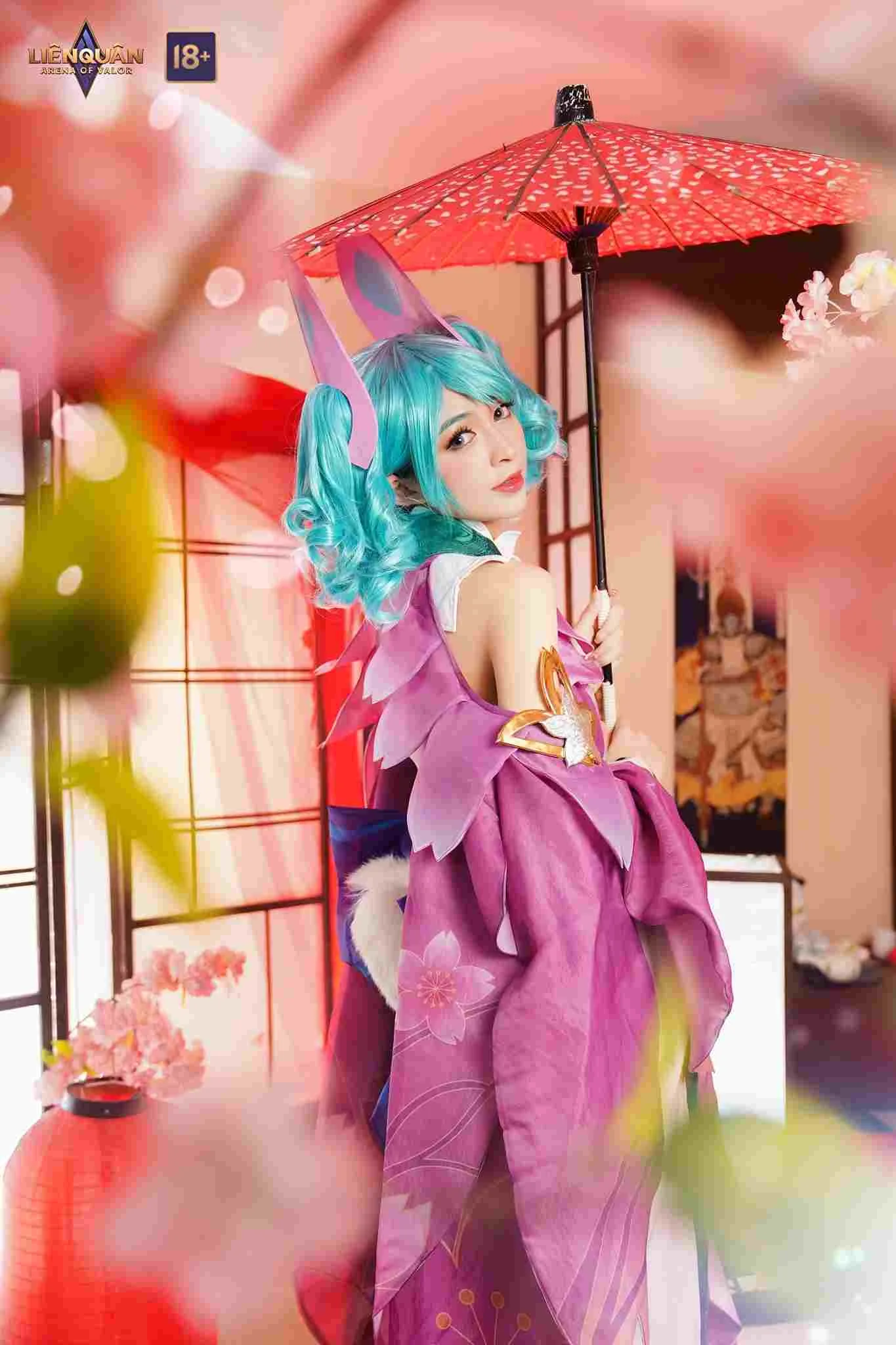 Hình gái xinh cosplay Liên Quân Mobile mới nhất