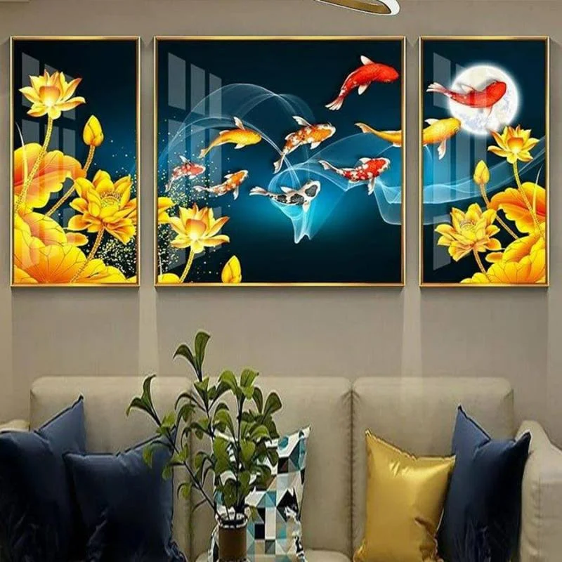 Tranh tráng gương tạo hiệu ứng phản quang chân thực