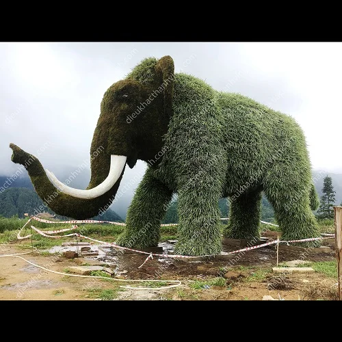 Mô hình sắt hàn trồng cây con voi