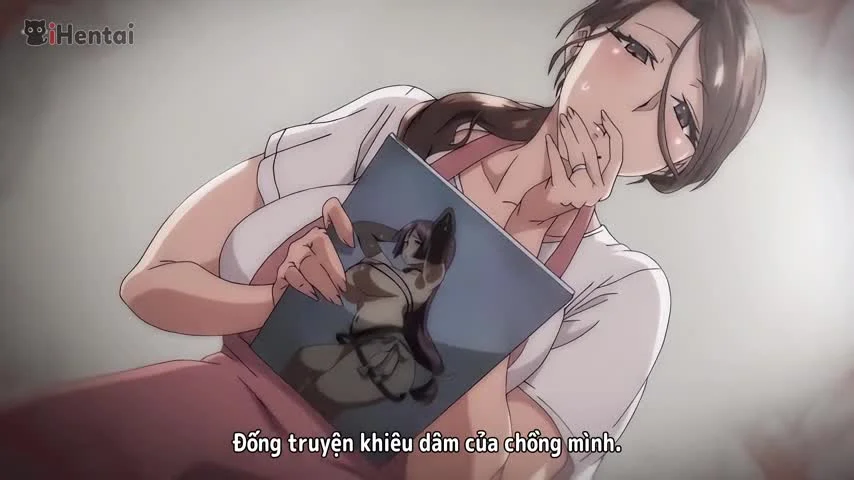 hình ảnh nhân vật nữ trong sex anime hiếp dâm với biểu cảm bối rối