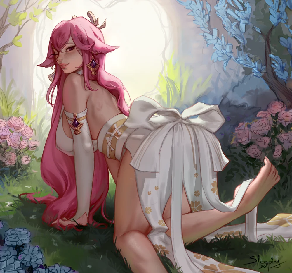 yae miko hentai — ảnh 17