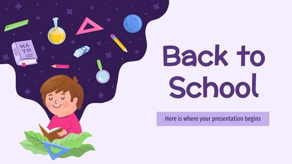 hình nền powerpoint back to school cho học sinh