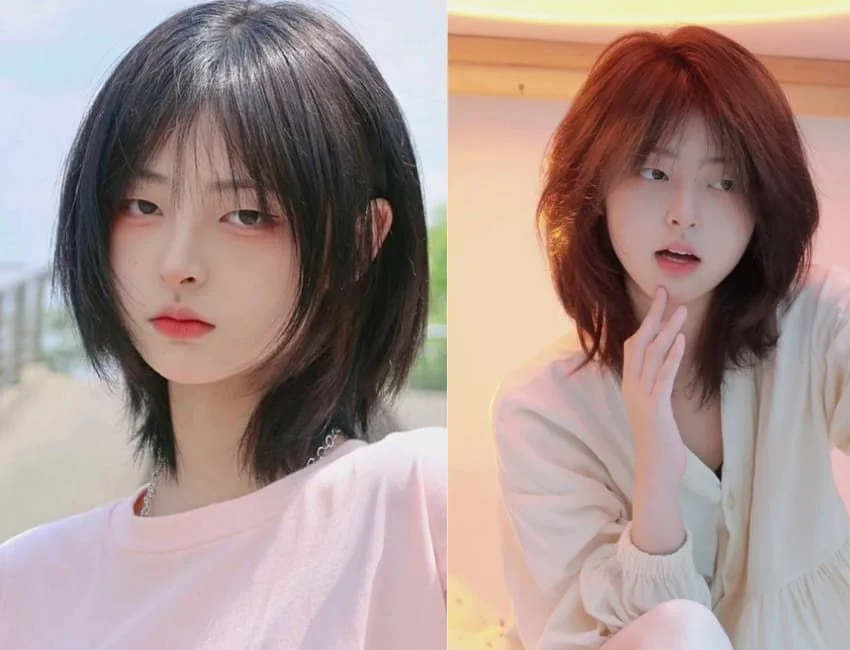 12+ kiểu layer mullet nữ ngang vai cá tính, vừa ngầu vừa chất xu hướng 2022 | Kiểu cắt tóc, Mullets, Kiểu tóc