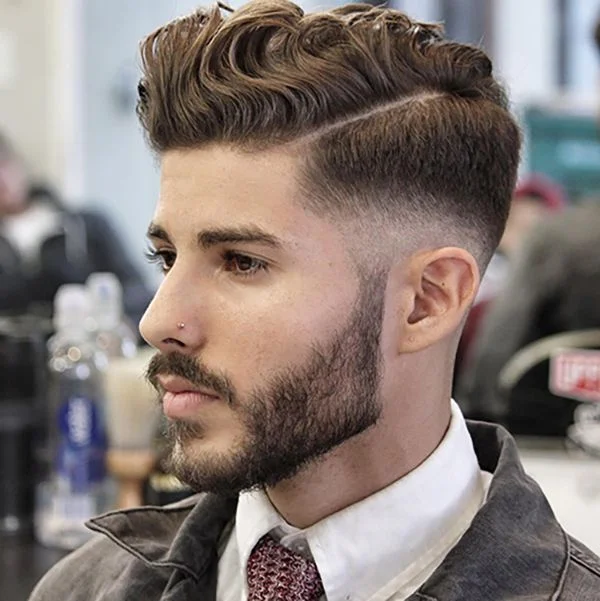 Kiểu tóc nam ngắn đẹp với phong cách fade hiện đại và lịch lãm