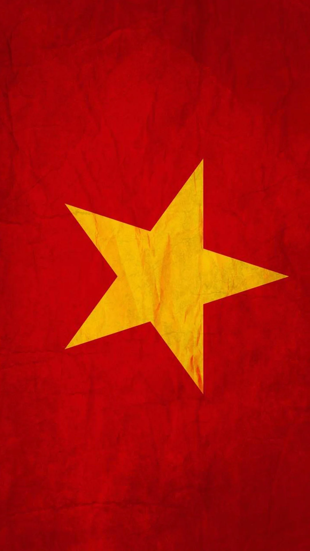 Hình ảnh lá cờ Việt Nam với ngôi sao vàng rực rỡ trên nền đỏ.
